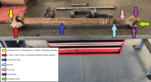 How To – Double Cardan Driveshaft Rebuild – 4 Wheels and a Motor